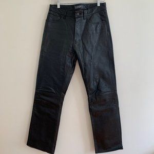 Vintage Black Leather Gap Pants